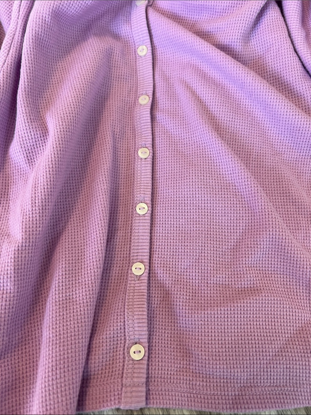 Victoria’s Secret Lilac Waffle Knit Two-Piece Lounge Set - Picture 5 of 12